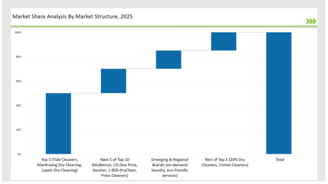 Laundry Facilities And Dry Cleaning Services Market Share Analysis By Market Structure 2025